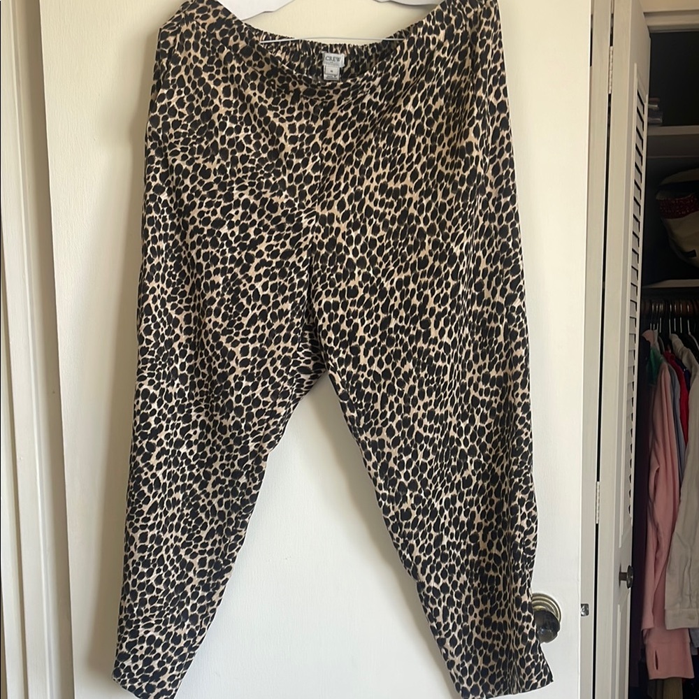 Leopard Print Pants